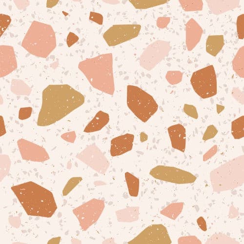 Terrazzo Pattern Printed