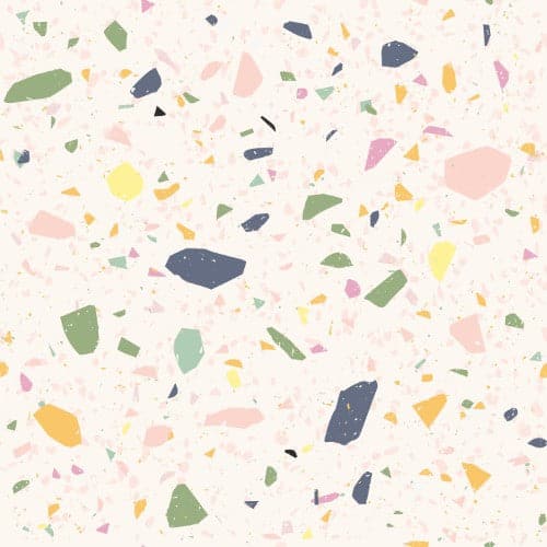 Terrazzo Pattern Printed