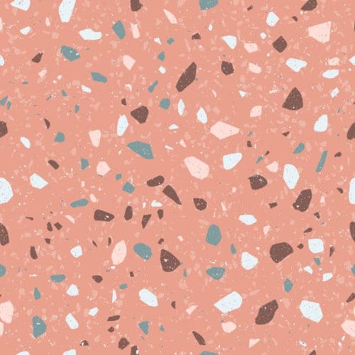 Terrazzo Pattern Printed