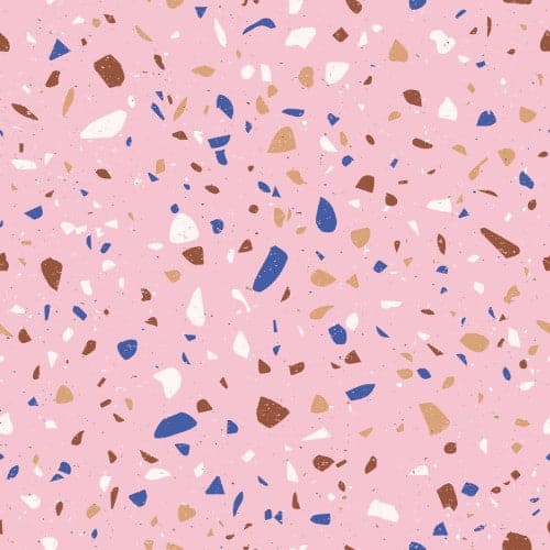Terrazzo Pattern Printed