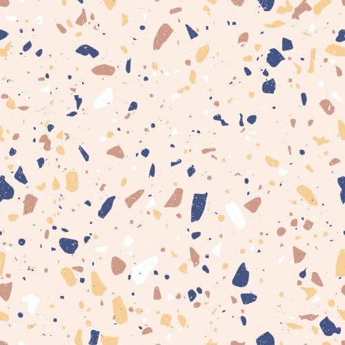 Terrazzo Pattern Printed