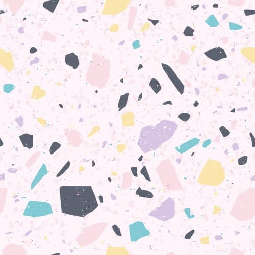 Terrazzo Pattern Printed