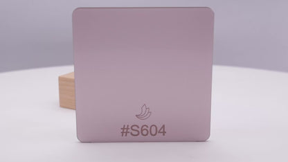 1/8" Rose Gold Metallic Double Sided Acrylic Sheet