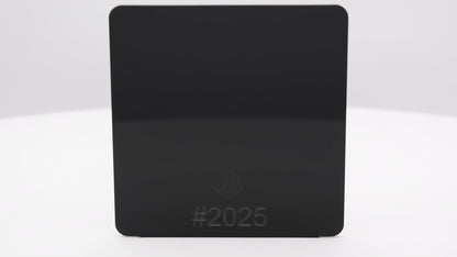 Black Opaque #2025 Acrylic Sheet