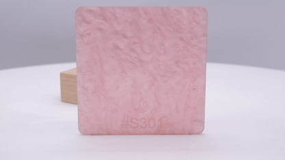 1/8" Pearl Light Pink Glossy Acrylic Sheet