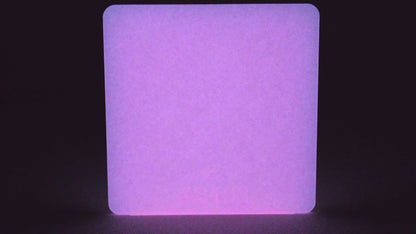 1/8" Pink Glow in the Dark Translucent Acrylic Sheet