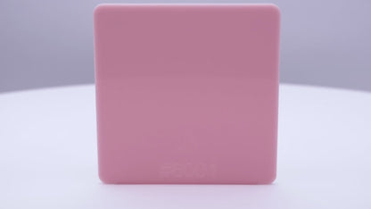 CLEARANCE 1/8" Light Pink Opaque #6001 - Size: 6"x22"