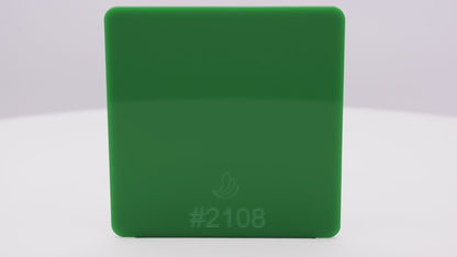 1/8" Green Opaque #2108 Acrylic Sheet