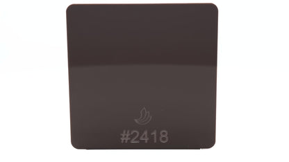 1/8" Brown Opaque #2418 Acrylic Sheet