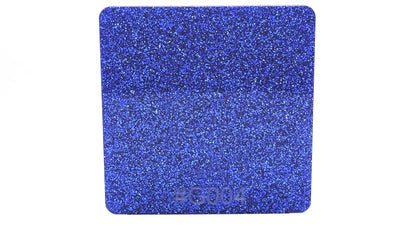 1/8" Blue Glitter Two-Sided Acrylic Sheet