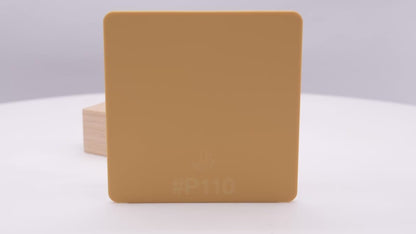 1/8" EarthTone Sahara Sand Matte Soft Touch Acrylic Sheet