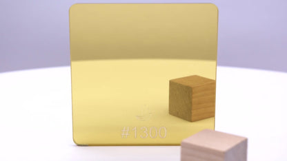 1/8" Gold Mirror #1300 Acrylic Sheet