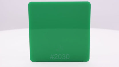 1/8" Green Translucent #2030 Acrylic Sheet