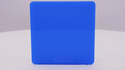 1/8" Light Blue Translucent #2051 Acrylic Sheet