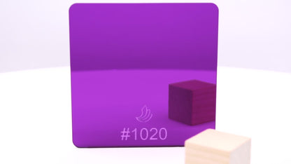 1/8" Purple Mirror #1020 Acrylic Sheet