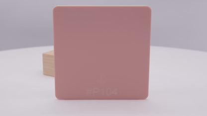 1/8" EarthTone Heavenly Pink Matte Soft Touch Acrylic Sheet