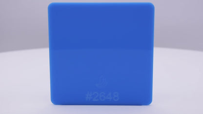 1/8" Baby Blue Translucent #2648 Acrylic Sheet