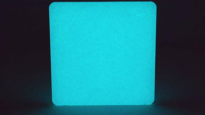 1/8" Blue Glow in the Dark Translucent Acrylic Sheet