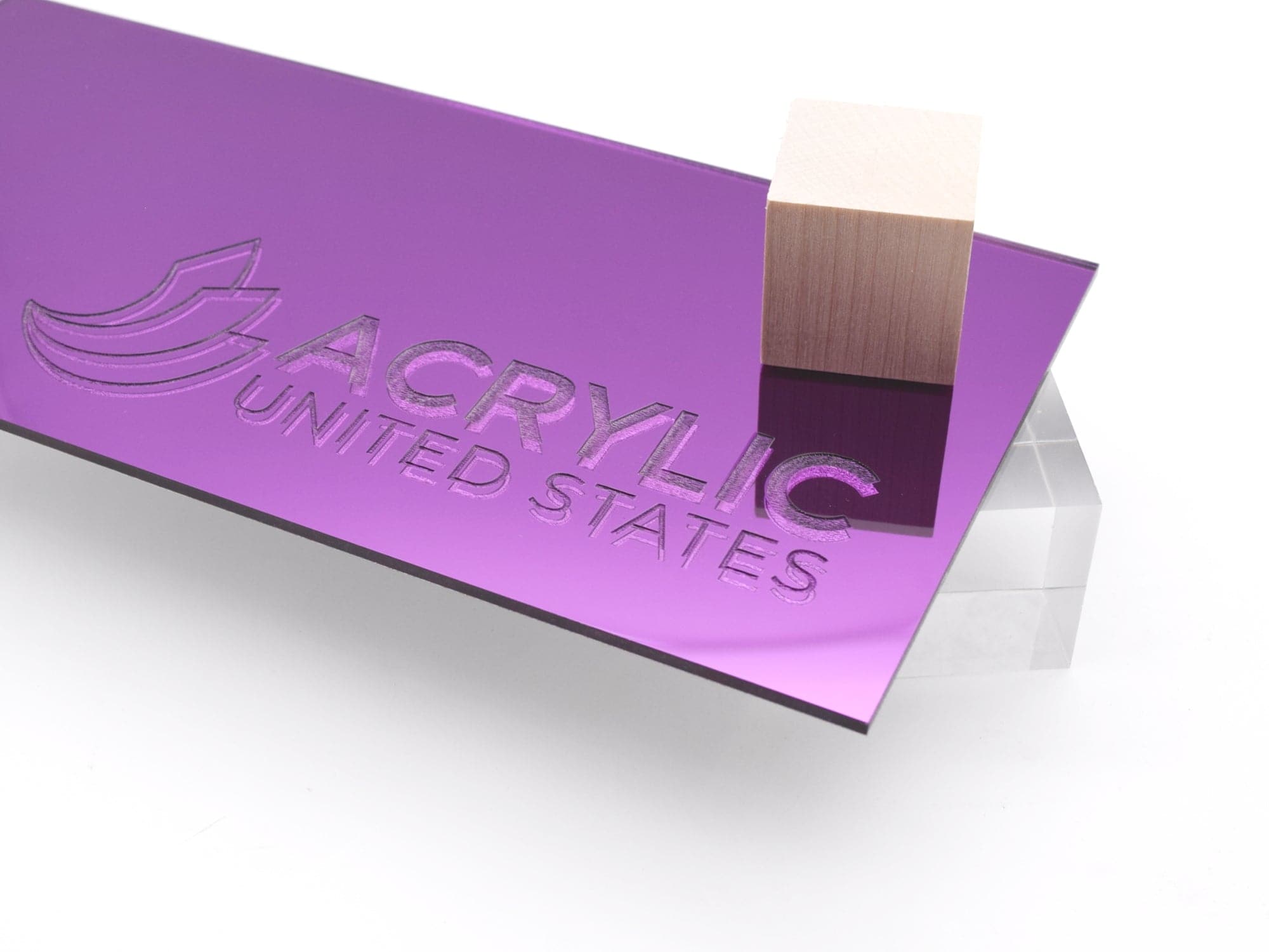 1/8" Purple Mirror #1020 Acrylic Sheet