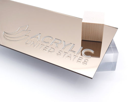 1/8" Bronze Mirror #1600 Acrylic Sheet