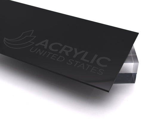 Black Opaque #2025 Acrylic Sheet