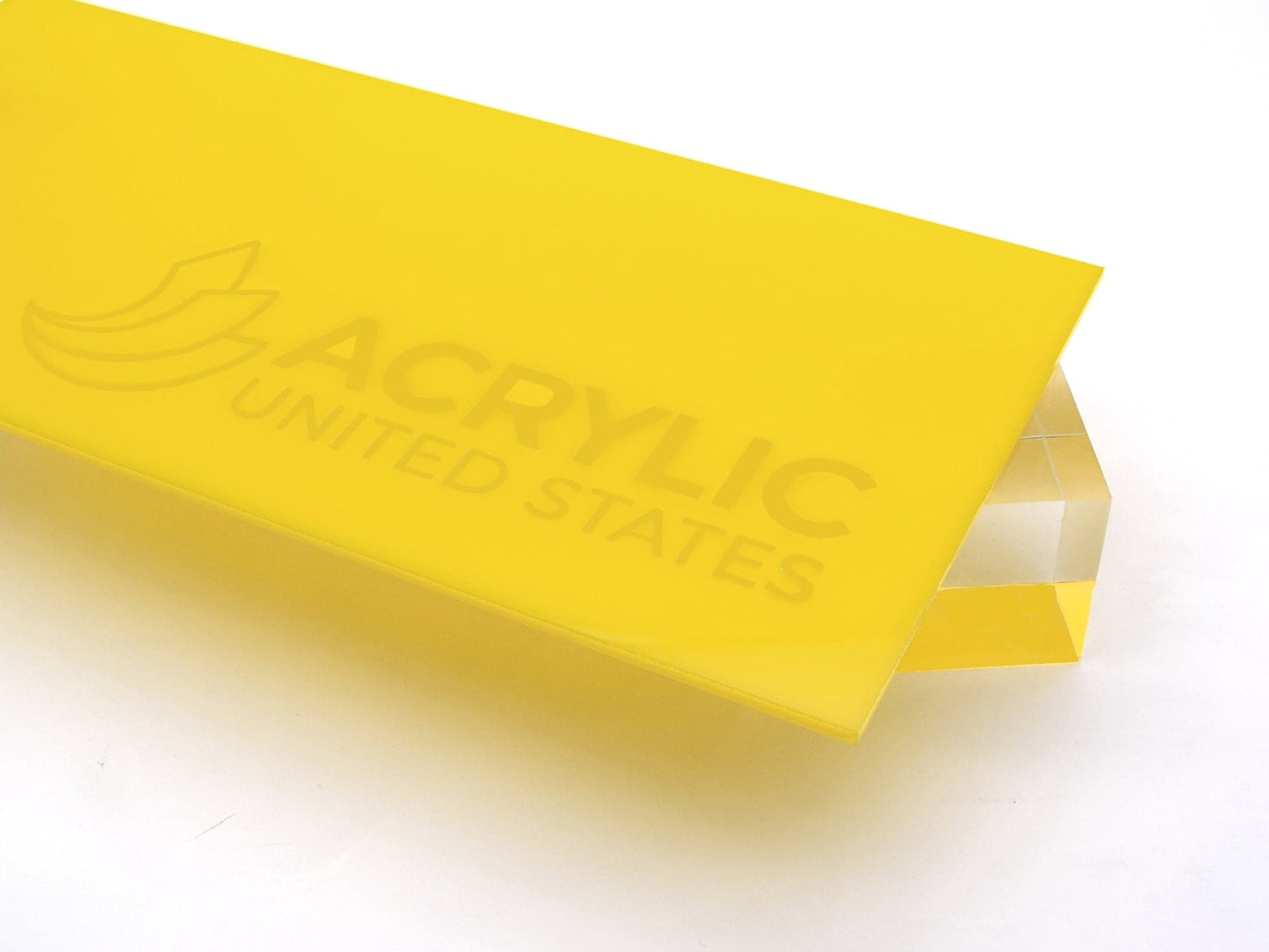 1/8" Yellow Opaque #2037 Acrylic Sheet