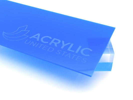 1/8" Light Blue Translucent #2051 Acrylic Sheet