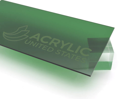 1/8" Green Transparent #2092 Acrylic Sheet