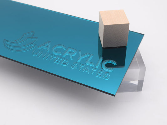 1/8" Teal Mirror #2120 Acrylic Sheet