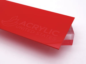 1/8" Red Opaque #2157 Acrylic Sheet