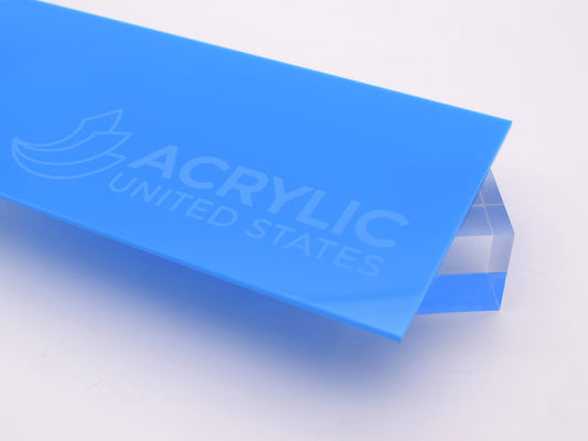 1/8" Baby Blue Translucent #2648 Acrylic Sheet