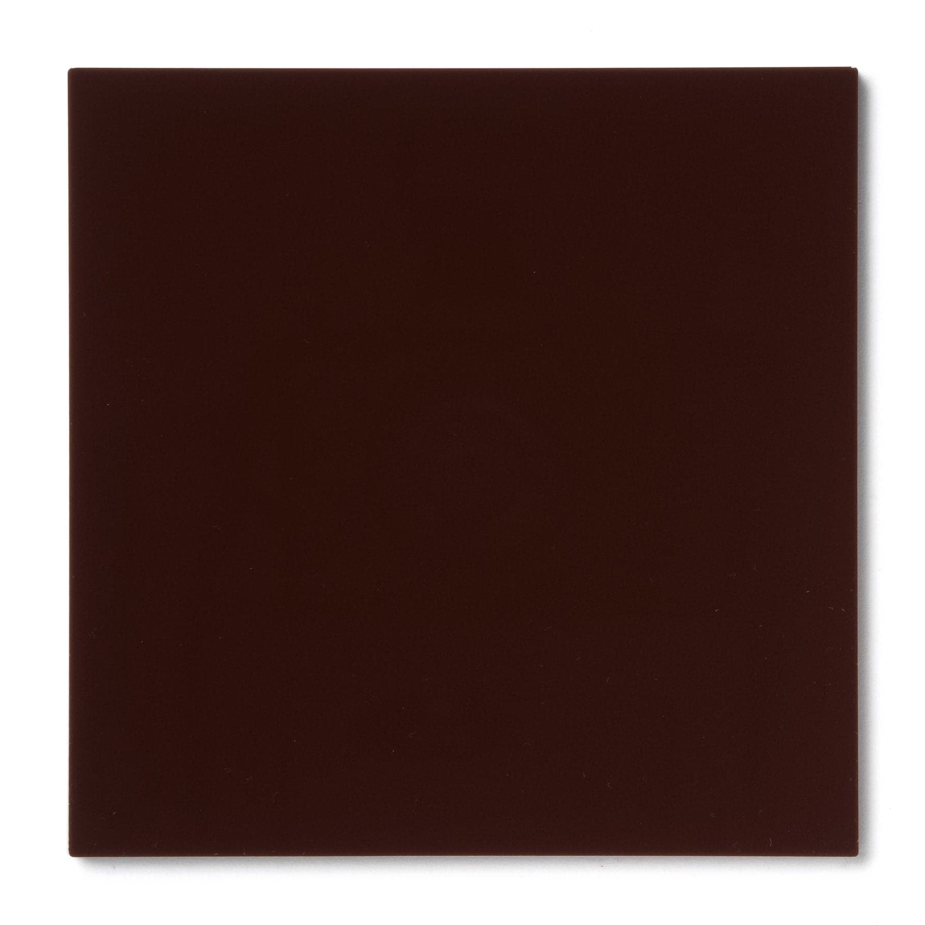 Acrylic Sheet 1/8" Brown Opaque #2418