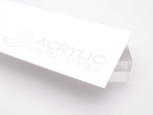White Opaque #7508 Acrylic Sheet