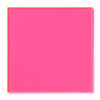 Hoja acrílica fluorescente rosa #9095 de 1/8