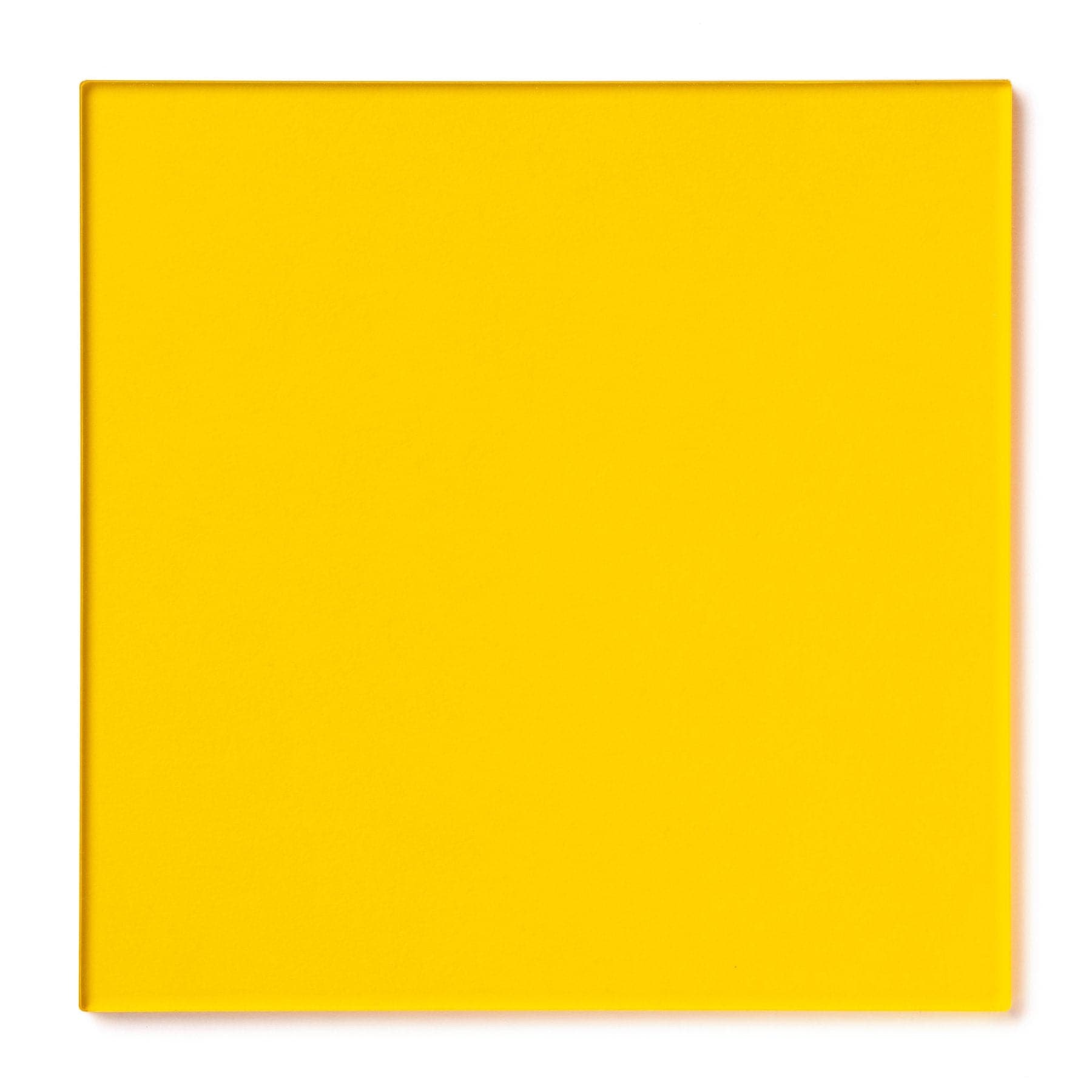 Acrylic Sheet 1/8" Yellow Transparent #2208