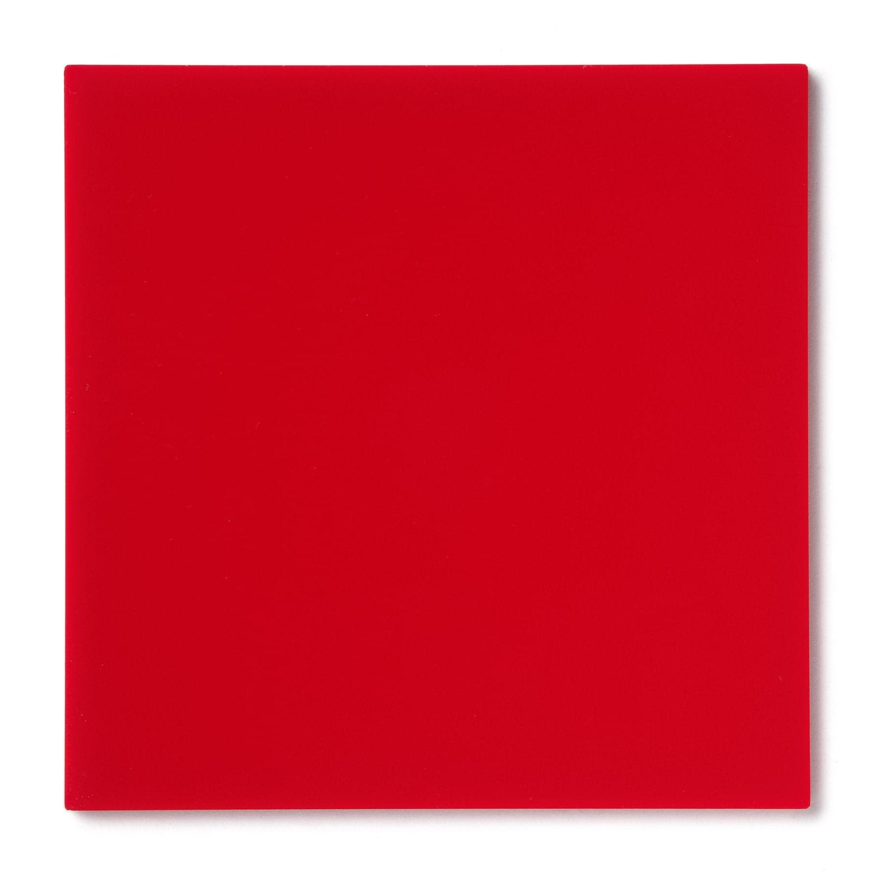 Acrylic Sheet 1/8" Dark Red Translucent #2157