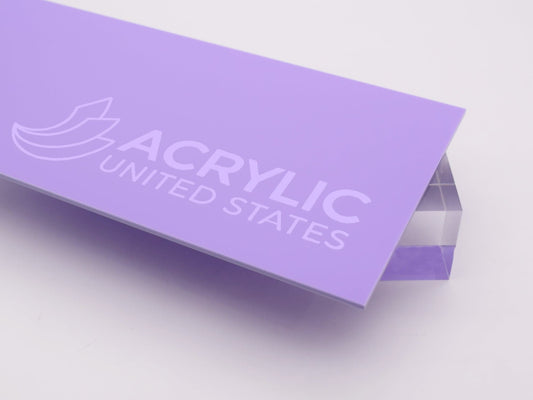 CLEARANCE - 1/8" Lilac Matte P95 #M6003 - Size 12"x24"