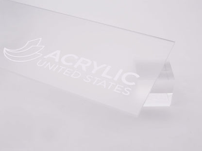 Clear Matte Frosted #M000 Acrylic Sheet