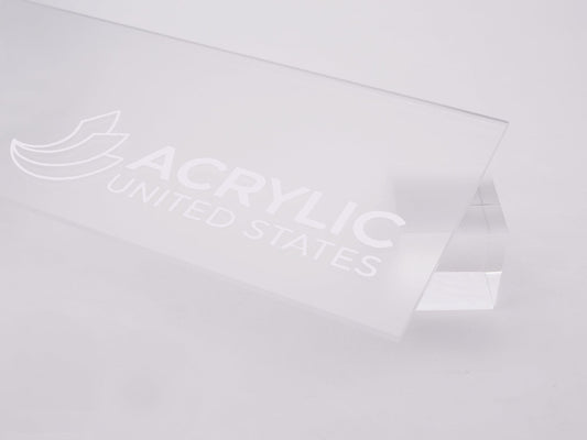 Clear Matte Frosted #M000 Acrylic Sheet