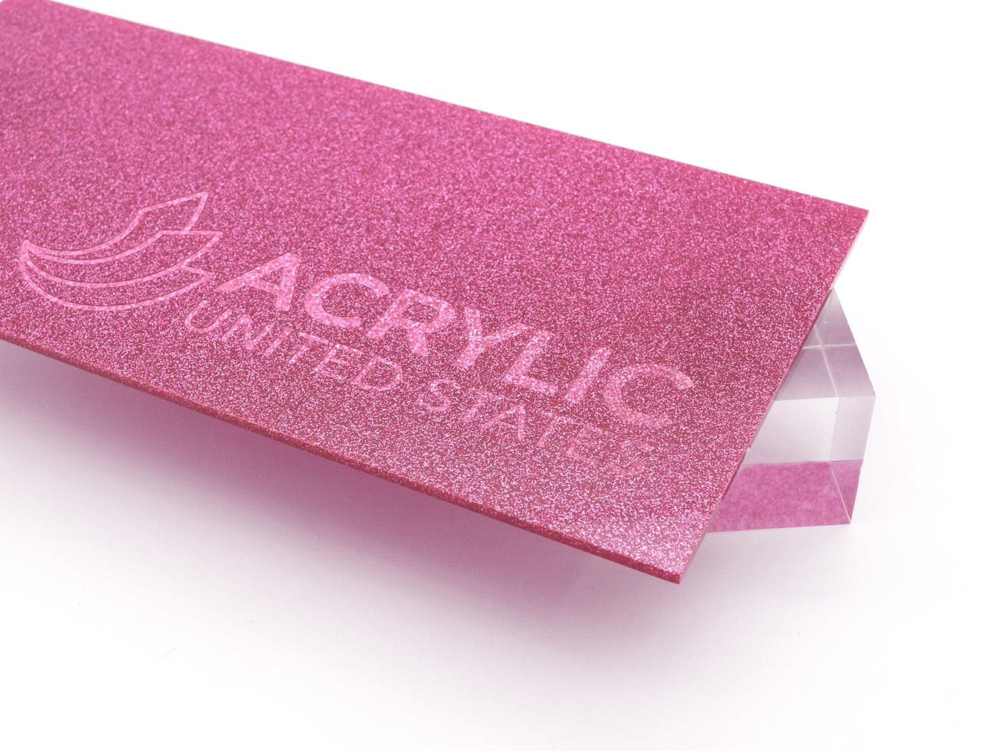 1/8" Purple Glitter Two-Sided Acrylic Sheet
