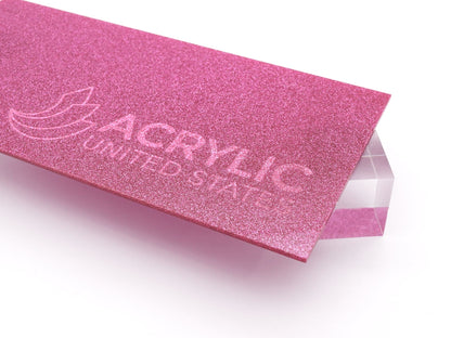 1/8" Purple Glitter Two-Sided Acrylic Sheet