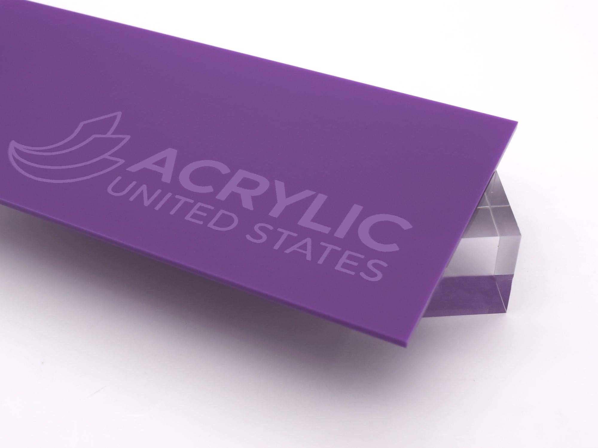 1/8" Purple Matte P95 Acrylic Sheet (Multiple sizes available