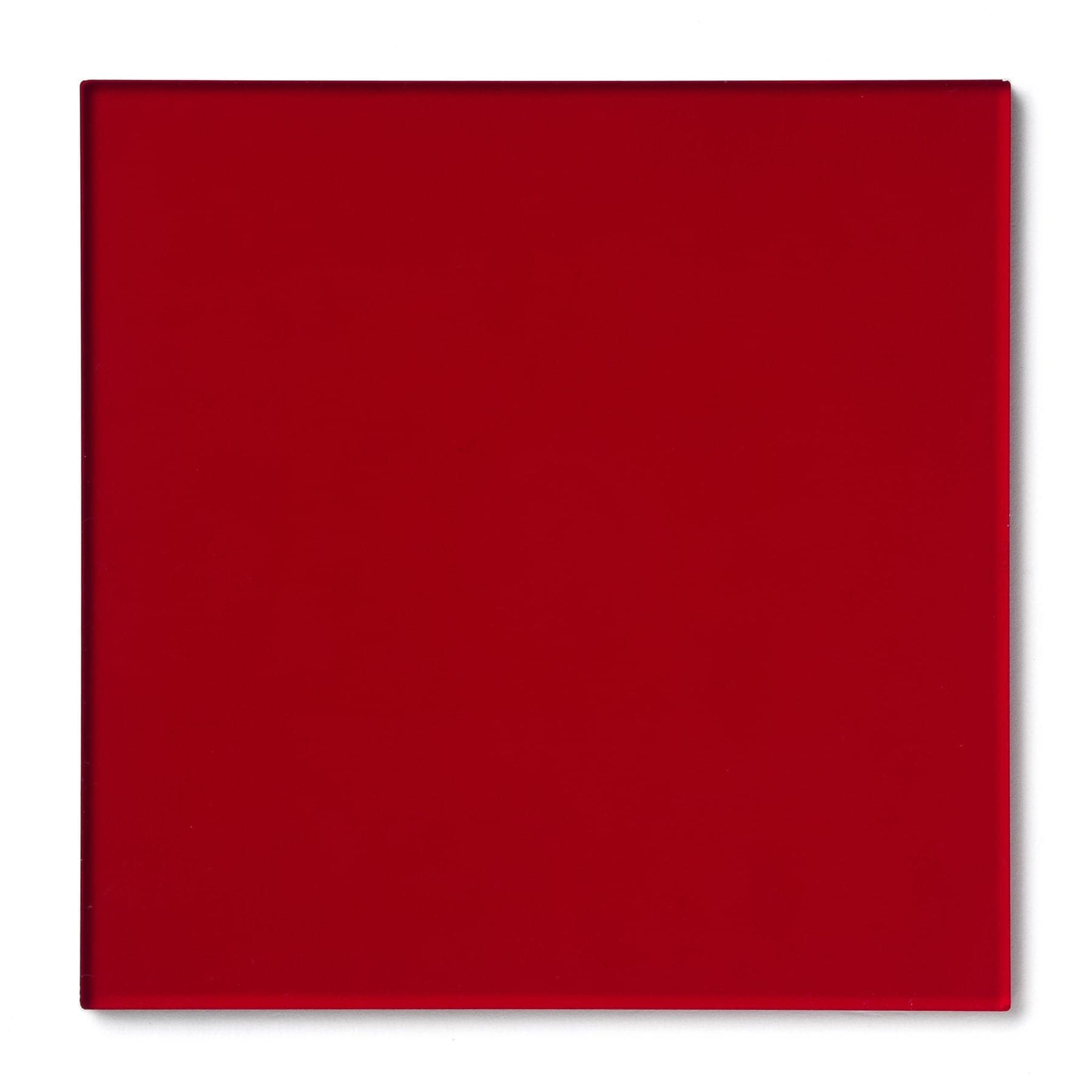 Acrylic Sheet 1/8" Red Transparent #2423